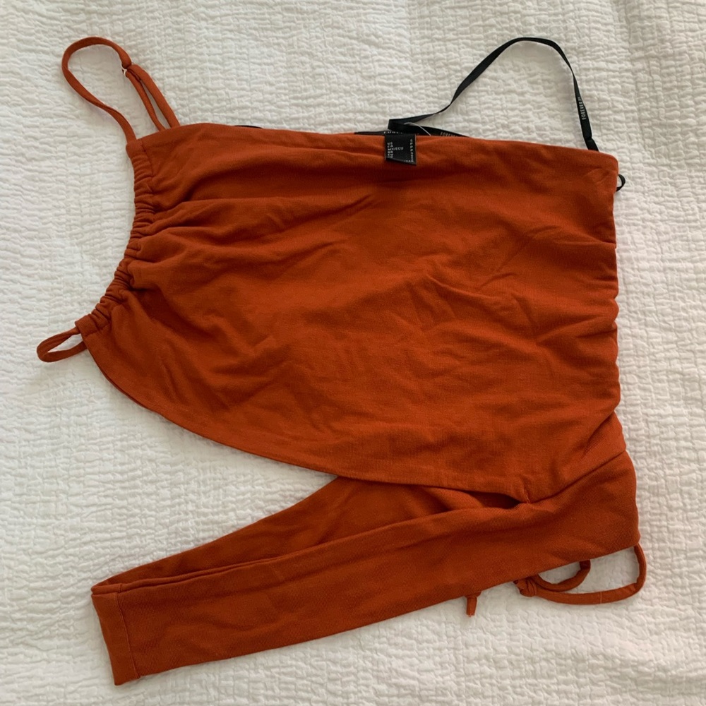 Forever21 cropped crossover top